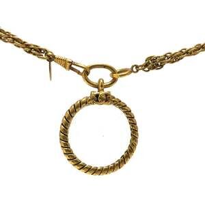 CHANEL Vintage Gold Necklace